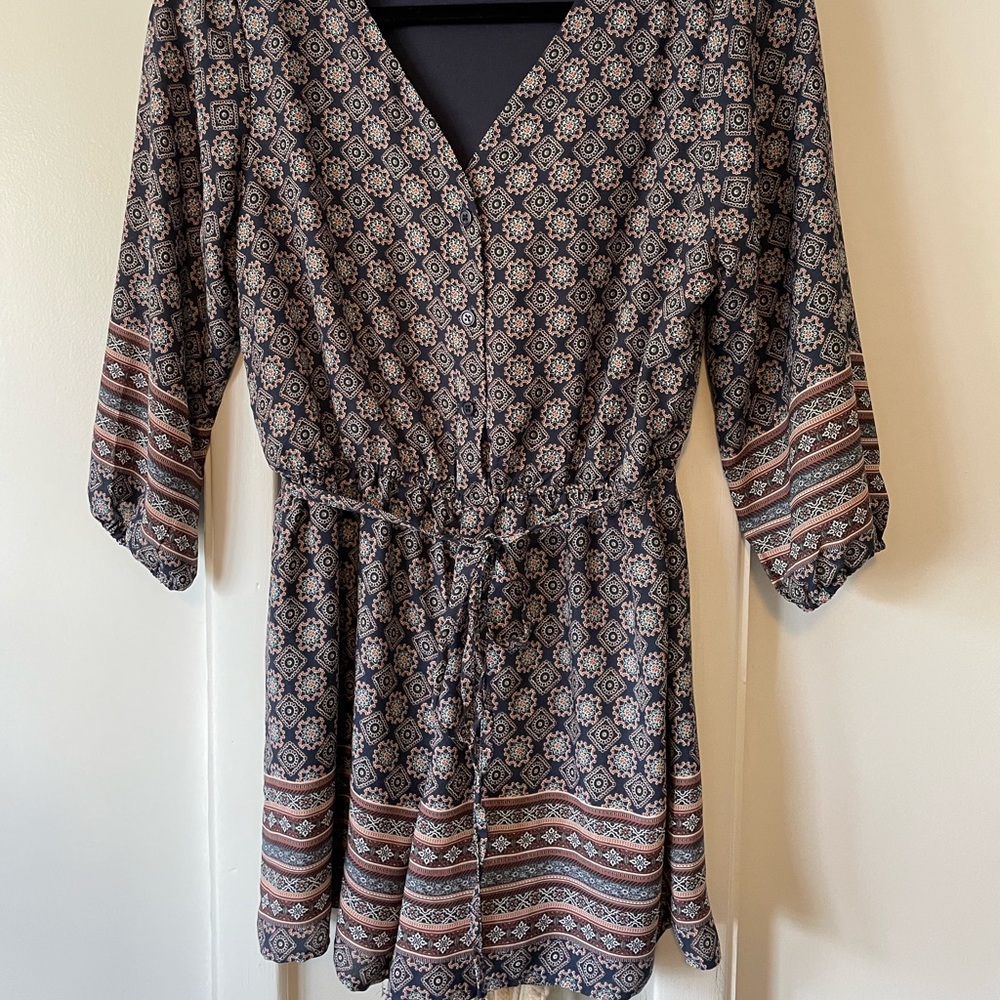 Francesca’s Patterned Romper